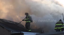 1st Alarm Fatal fire Shamokin, Pa #5