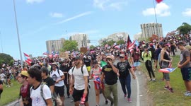 Puerto Ricans demand governor's resignation