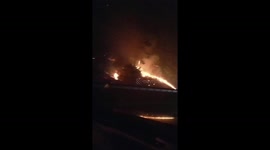 Flames continue to spread in Oregon wildfire