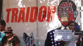 Guatemalans Protest Asylum Deal Signed with the United States