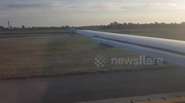 Take Off From Bologna BLQ - AirFrance Airbus A319