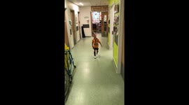 Ronnie 6 months after major operation and walking unaided