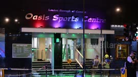 Hundreds evacuated after 'chemical incident' at London sports centre
