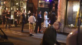 Matt Smith Films Scenes For New Soho Based Movie