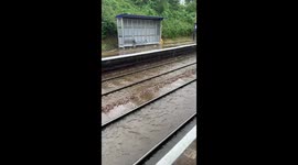 Trains cancelled in Manchester due to flooding on tracks