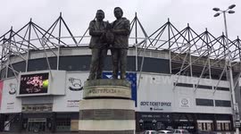 Brian Clough statue at Pride Park
