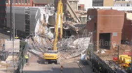Scaffolding collapse clean up