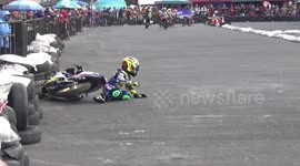 greatness of Dawn # 94 12 year old child racer in 150cc motor racing