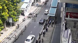 Multiple rush hour explosions injure pedestrians in Bangkok