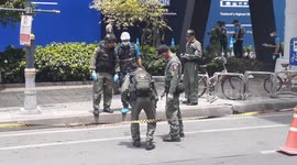 Bomb disposal teams secure Bangkok after multiple explosions