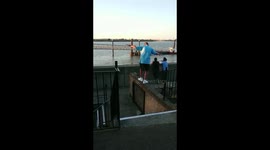 Don’t think you can jump when your drunk