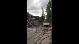 Demolition of Walkley’s Clog Factory