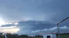 Massive storm hits Edmonton, Alberta