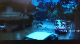 Wall collapses in northern India after heavy rains