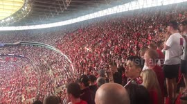 Liverpool fans boo national anthem in front of Prince William at Community Shield match