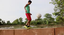 12-year-old dubbed the 'Indian Messi' shows off his extraordinary football skills