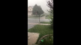 Minnesota hail storm