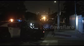 Men With Guns Barricaded in Residence at 465 W 46th St. Los Angeles, CA