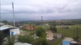 Explosions of ammunition in Siberia 2