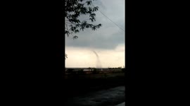 Tornado terrifies residents in the Philippines as Storm Hanna batters country
