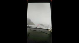 Rare tornado weather in California mountains