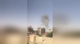 Newsflare Edit - Breaking: a huge explosion occurred in PD 6 #Kabul. https://t.co/DGhpXxF1kz