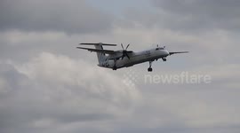 1-Aircraft landing at Birmingham int by jim connor 07-08-2019