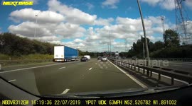 M6 Motorway crash