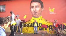 Tour de France champion Bernal given hero's welcome in home town