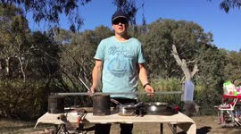 Camping utensils holder