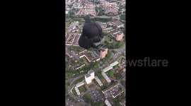 Hot air Darth Vader takes to Bristol skies as part of balloon fiesta