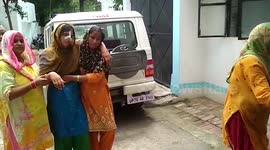 Indian woman's in-laws try to cut her NOSE off in shocking divorce attack