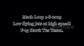 F15 Jets low leveling flying