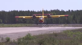 Canadian water bomber