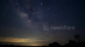 4K Milky Way Over Texas