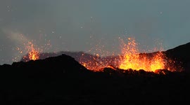 The volcanic show