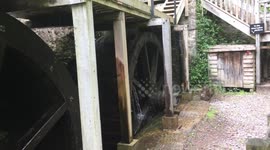 Water wheel at Dunster Mill