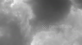 Timelapse of a stormy sky