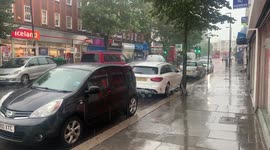 The storm as started in London