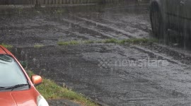 Heavy Rain Pours Watford