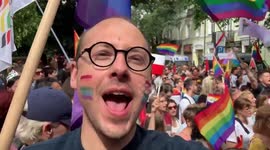 Plock city in Poland holds its first gay pride parade