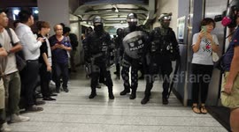 Hong Kong protest tactics speed up
