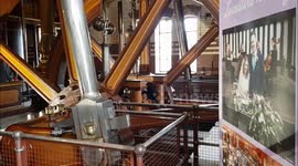 Strange ghostly mist in haunted pumping station