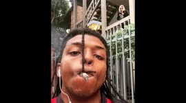US smoker takes to social media to accuse neighbour of racism