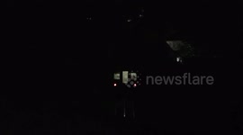 Central Line Train Hit By Shopping Trolley
