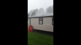 Severe rain storm