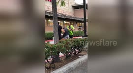 Newsflare Edit - Shoplifter gets caught and resorts to racial slurs
