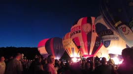 Bristol Internation Balloon Fiesta Nightglow | Hot Air Balloon Glow