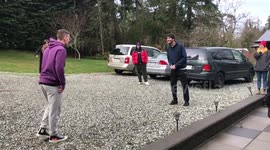 Back flip out of hand