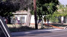 Pursuit Terminates with RSO Units Crashing Into Residential Structure, Causing Fire and Mandatory Evacuations